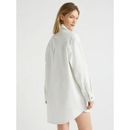 2024 Women's Denim Shirt Dress (BUY 2 FREE SHIPPING)
