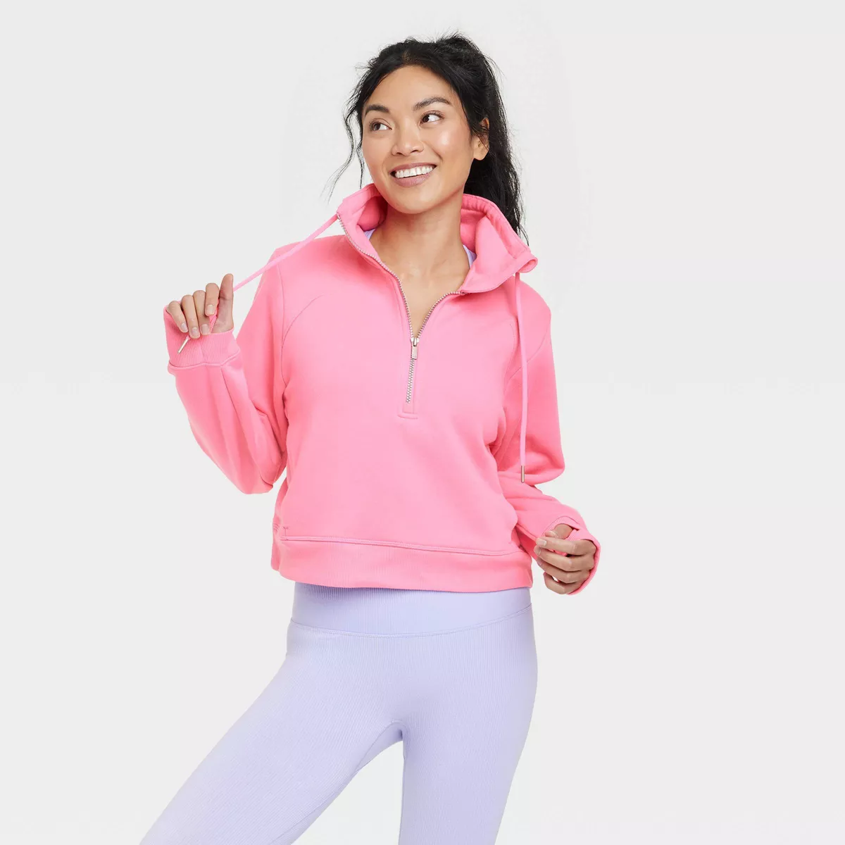 Women's Fleece Half Zip Pullover (BUY 2 FREE SHIPPING)