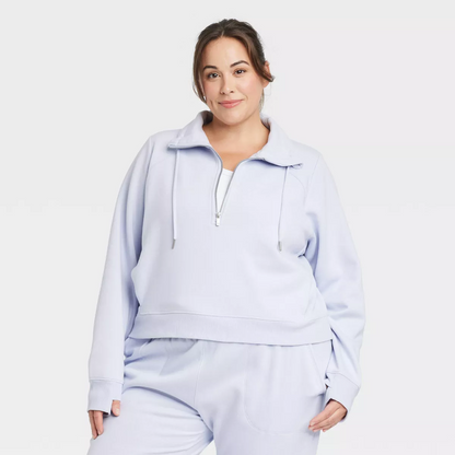 Women's Fleece Half Zip Pullover (BUY 2 FREE SHIPPING)