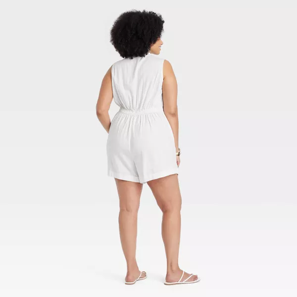2024 Women's Linen  Jumpsuit