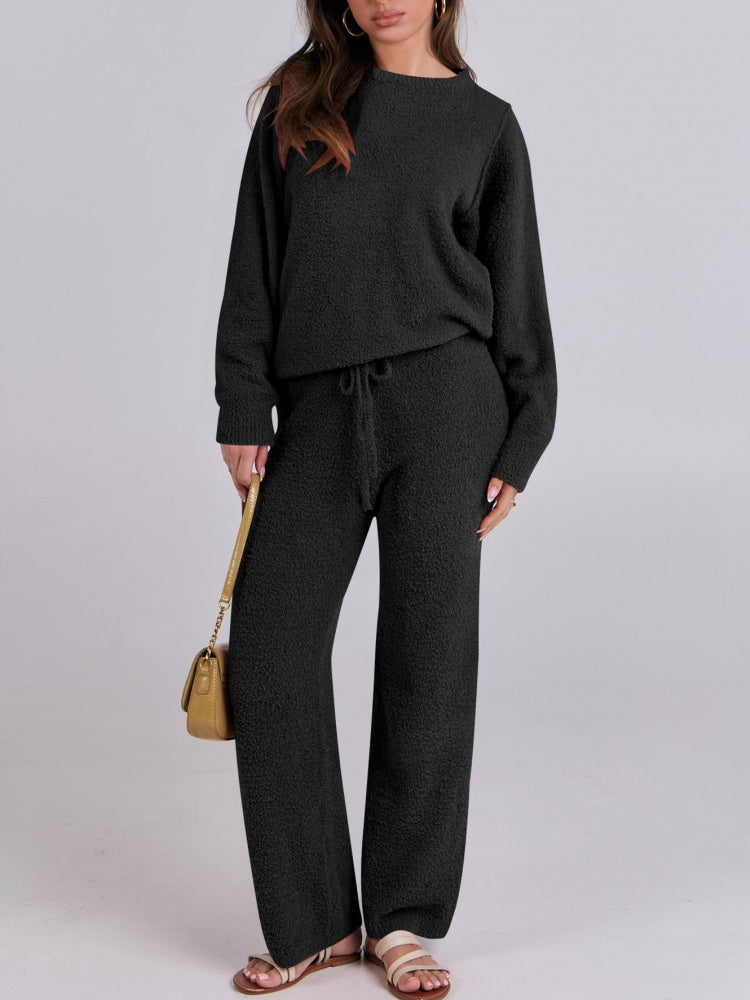 ✨Fuzzy Fleece Lounge Sets 2 Piece Outfits