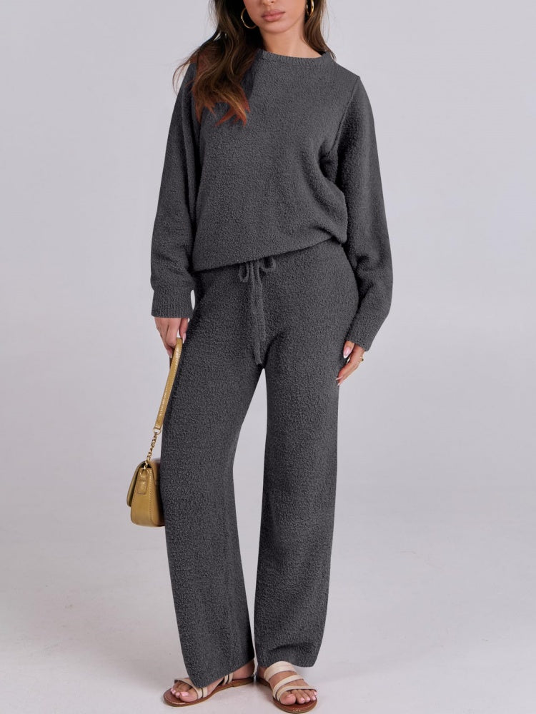 ✨Fuzzy Fleece Lounge Sets 2 Piece Outfits