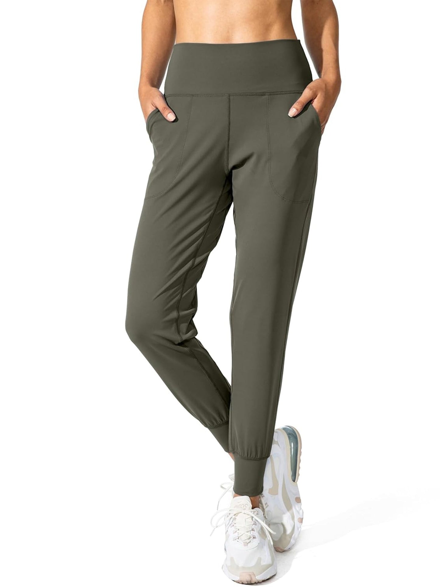 Women's Joggers High Waisted Yoga Pants with Pockets