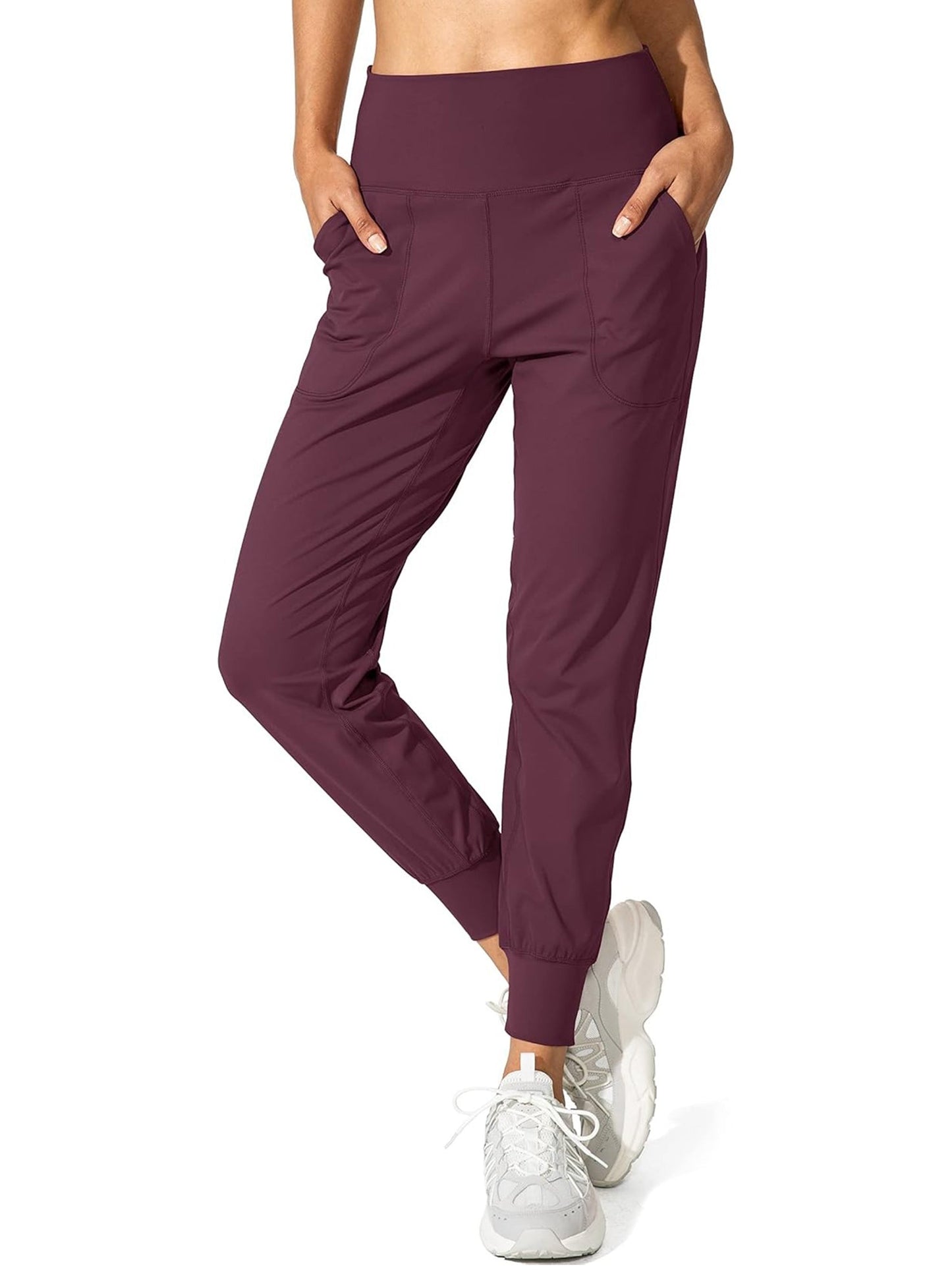 Women's Joggers High Waisted Yoga Pants with Pockets