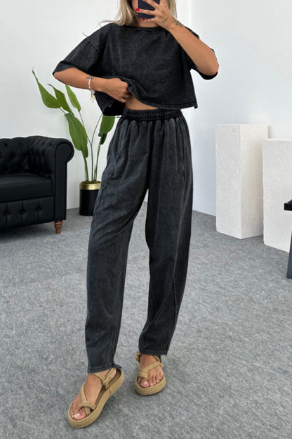 WOMEN'S T-Shirt WASHED SET (BUY 2 FREE SHIPPING)