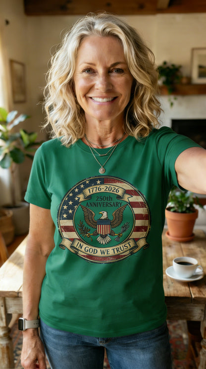 America 250th Anniversary Great Seal Eagle T-Shirt