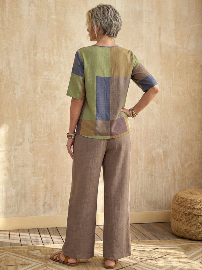 Elegant Two-Piece Set for Women (2 Color Options)