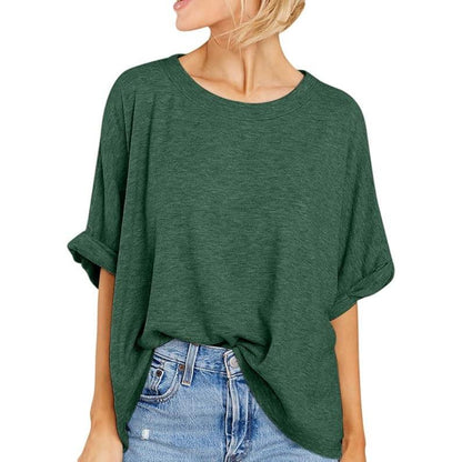 Women's Oversized Casual Short Sleeve T-Shirt