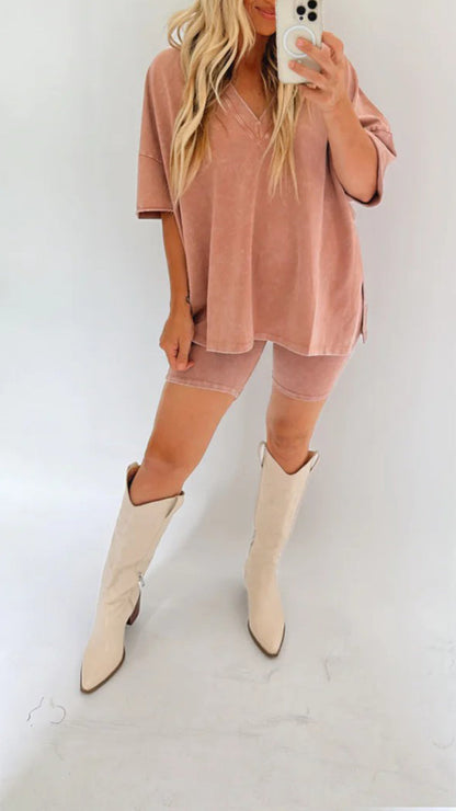 2023 Hot Sale WOMEN'S SUMMER WASHED SET (BUY 2 FREE SHIPPING)