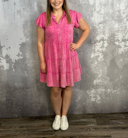 Women's Causal Denim Dress (Buy 2 Free Shipping)