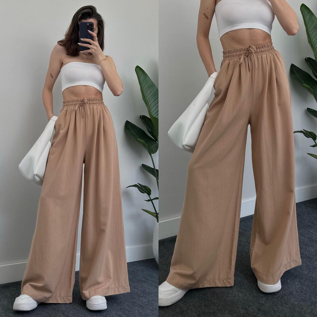 linen trousers