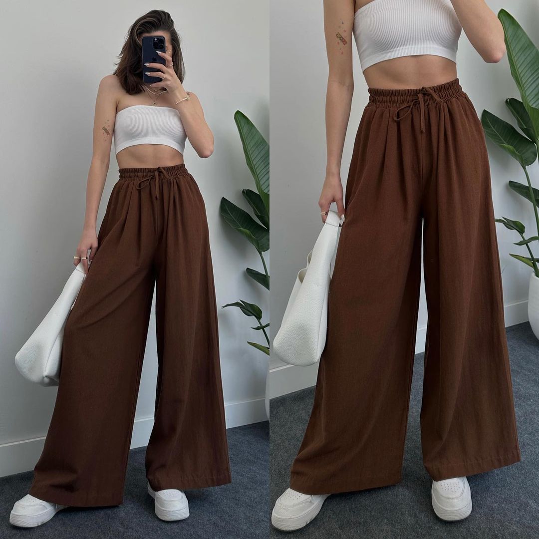 linen trousers
