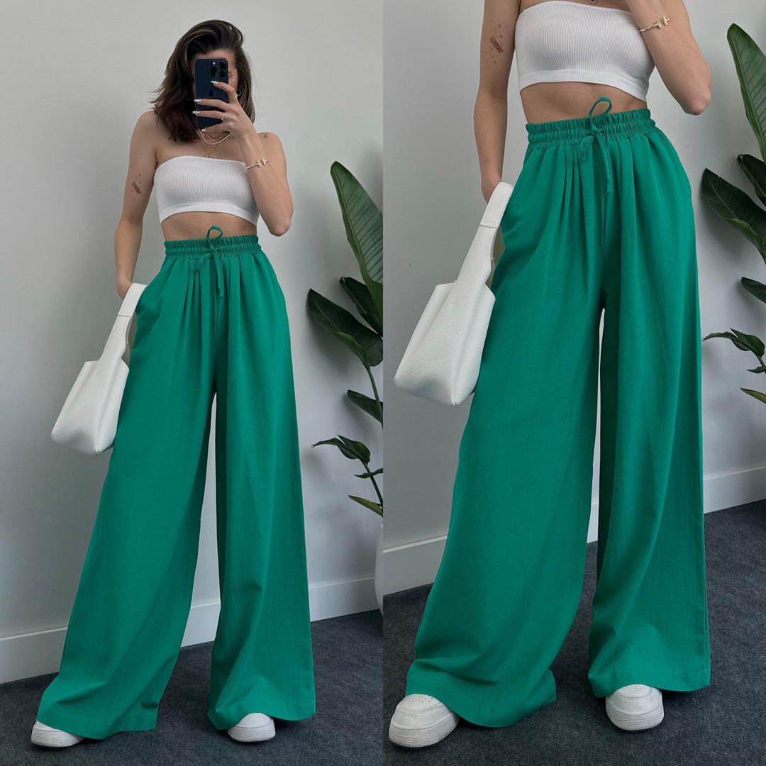 linen trousers