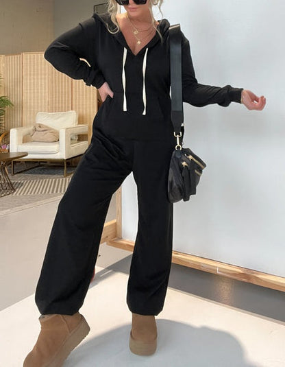 Cozy Days French Terry Jumpsuit (Buy 2 Free Shipping)