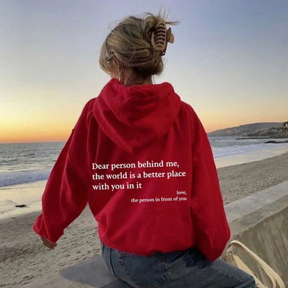 Last Day 49% OFF❤️'Dear Person Behind Me' Sweatshirt(Buy 2 Free Shipping)