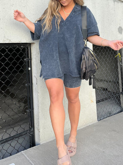2023 Hot Sale WOMEN'S SUMMER WASHED SET (BUY 2 FREE SHIPPING)
