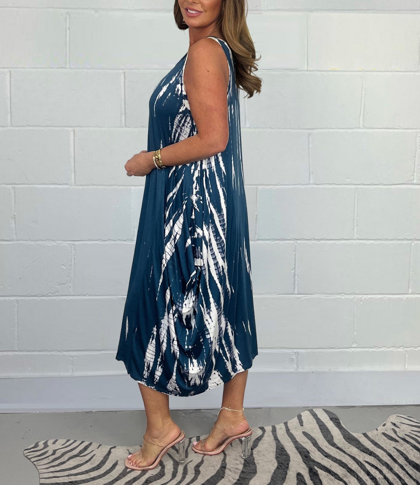 Loose Tye Dye T-Shirt Dress (Buy 2 Free Shipping)