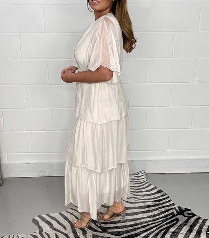 Fashion Solid Midi Dress(Buy 2 Get Free Shipping)
