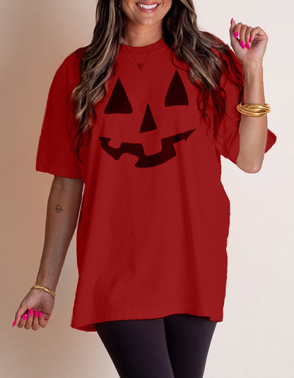 Tiktok Hot Sale Women‘s Classic Jack-O-Lantern Tee