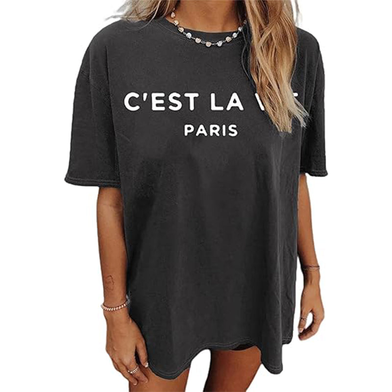 Women's Oversized T Shirt Casual Summer Short Sleeve Top(Buy 2 Free Shipping)