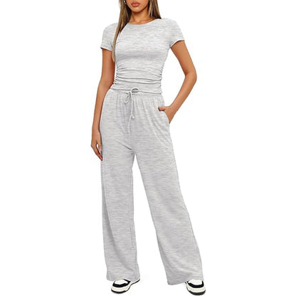 Women's Tops and Wide Leg Pants Sets (BUY 2 FREE SHIPPING)