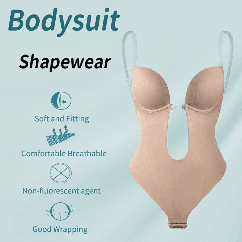 2023 Backless Body Shaper Bra