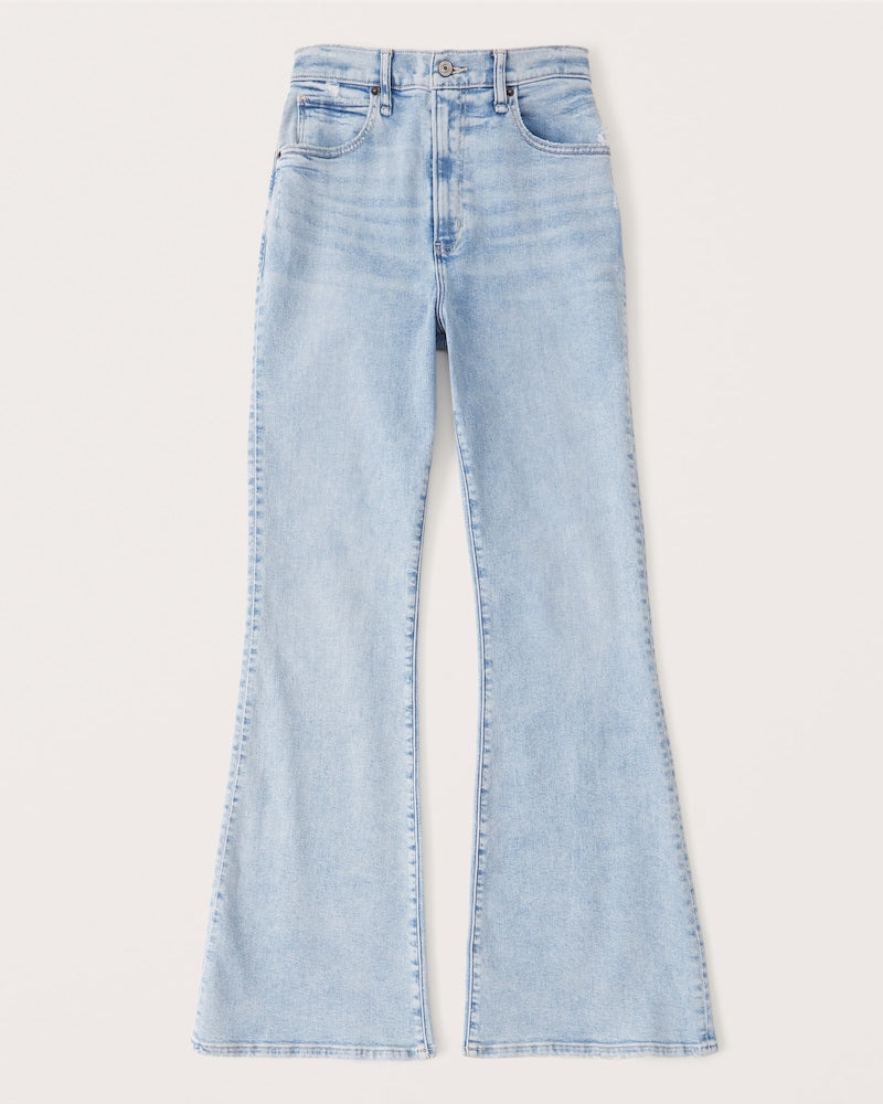 Ultra High Rise Stretch Flare Jean(Buy 2 Free Shipping)