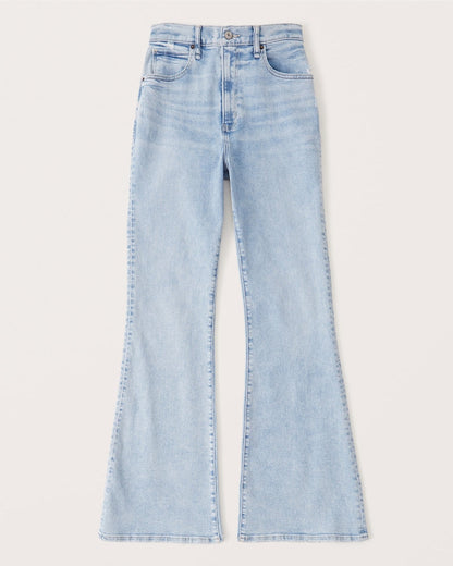 Ultra High Rise Stretch Flare Jean(Buy 2 Free Shipping)