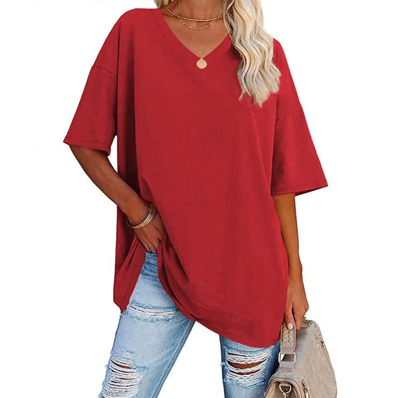 Summer New Women's Loose T-shirt