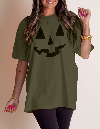 Tiktok Hot Sale Women‘s Classic Jack-O-Lantern Tee