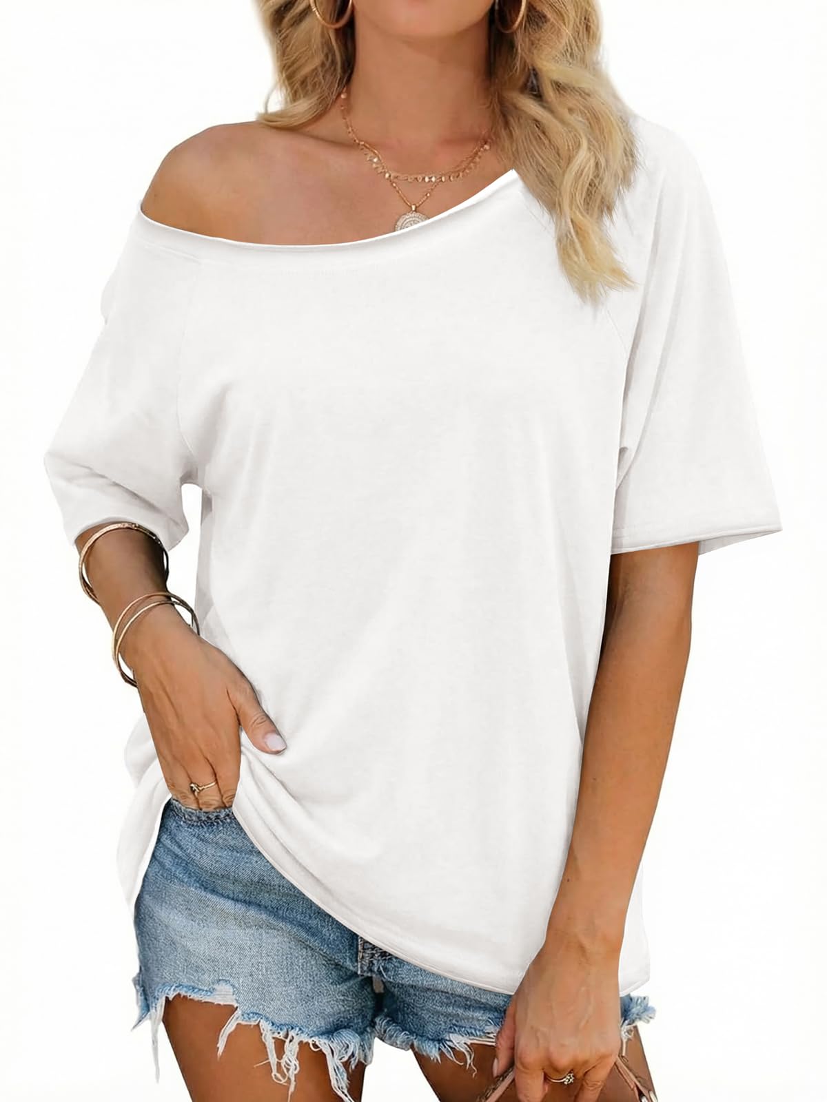 Limited time sale🔥Women's Off-Shoulder Crop Top