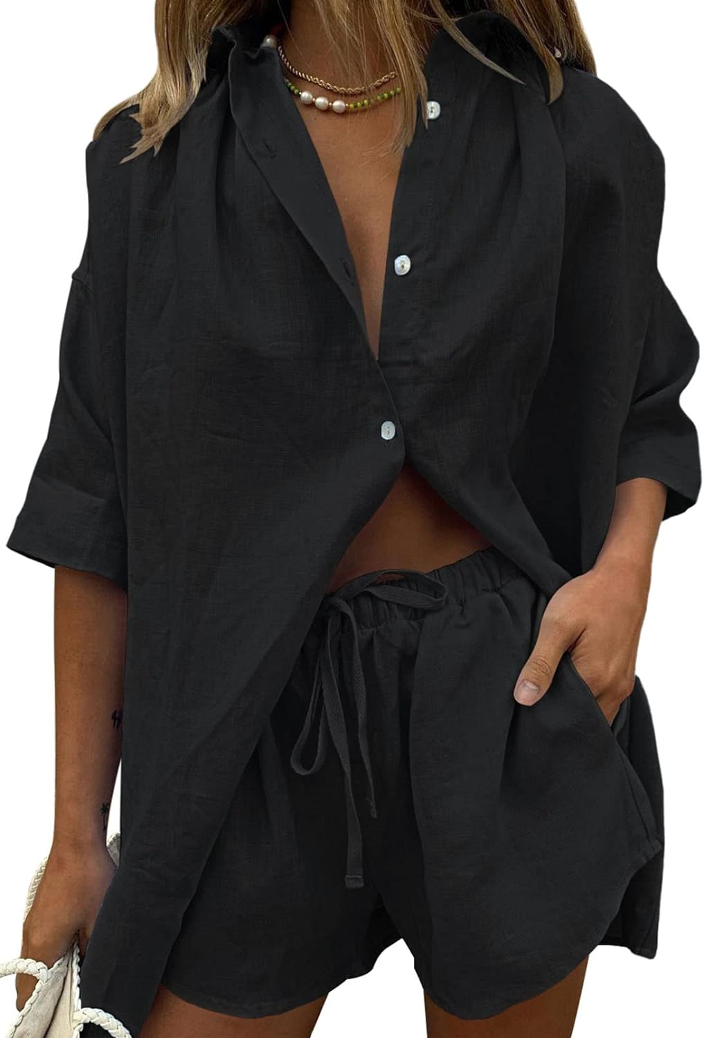 Women's 2 Piece Summer Loungewear Set