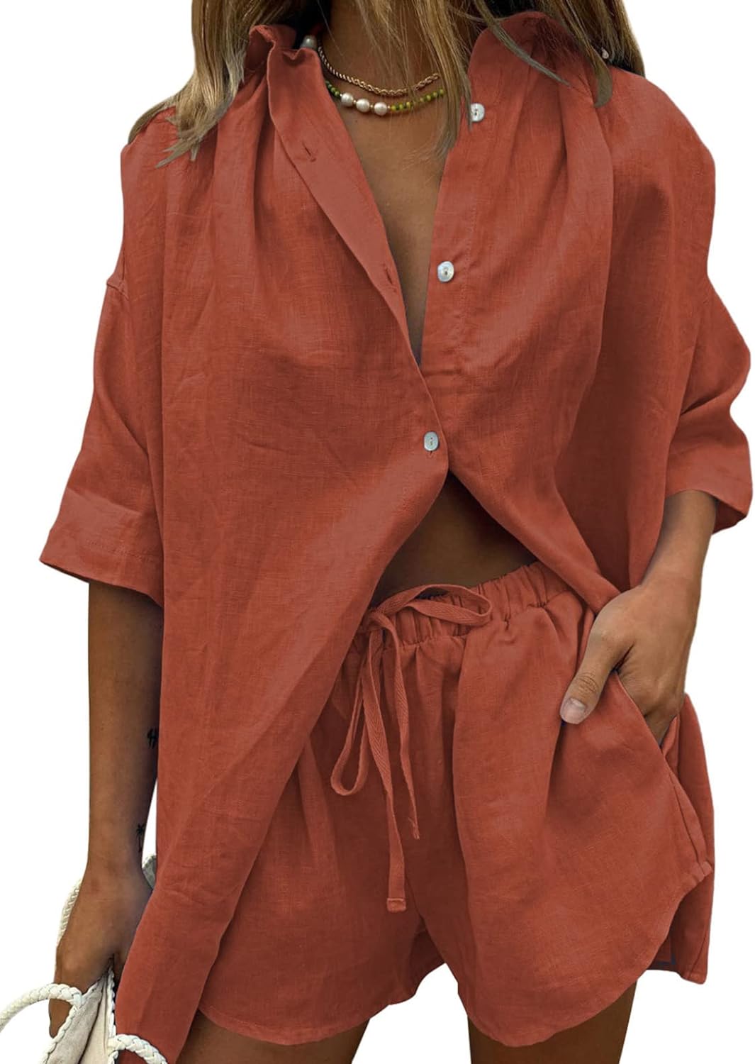 Women's 2 Piece Summer Loungewear Set