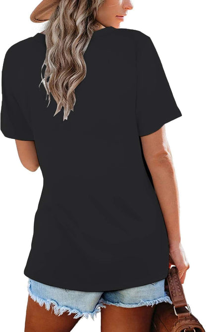 ⏰Hot Sale-Womens Tops Casual Basic T Shirt (BUY 2 FREE SHIPPING)