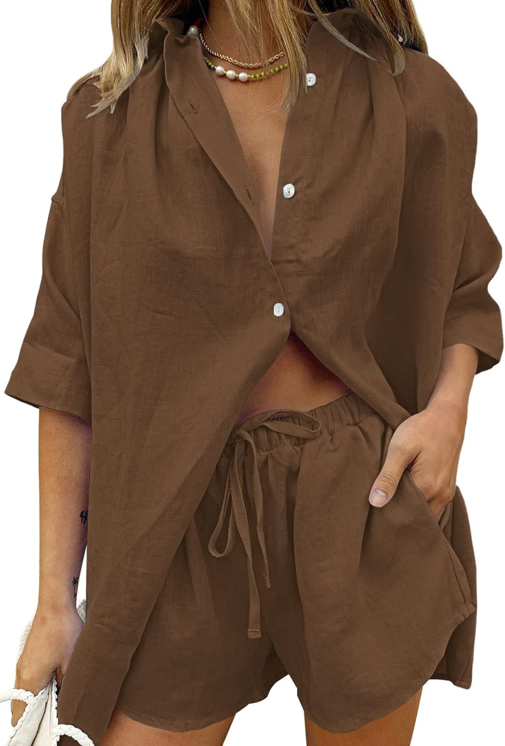 Women's 2 Piece Summer Loungewear Set