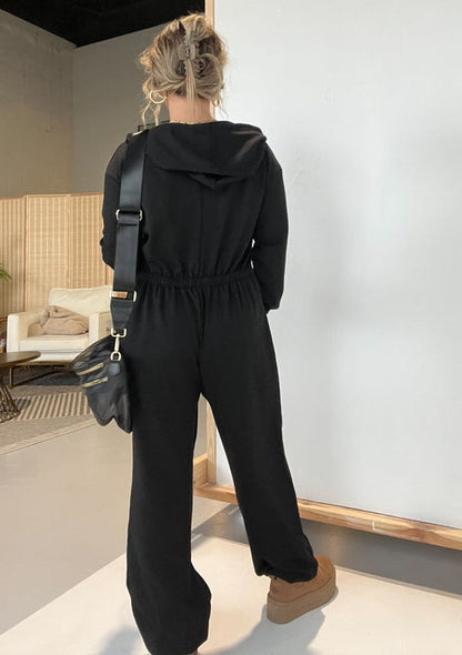 Cozy Days French Terry Jumpsuit (Buy 2 Free Shipping)