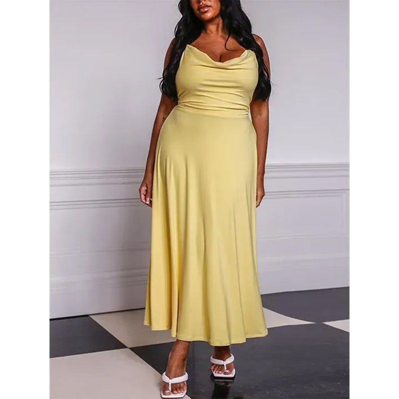 Strappy Solid Color MIDI Dress (BUY 2 FREE SHIPPING)