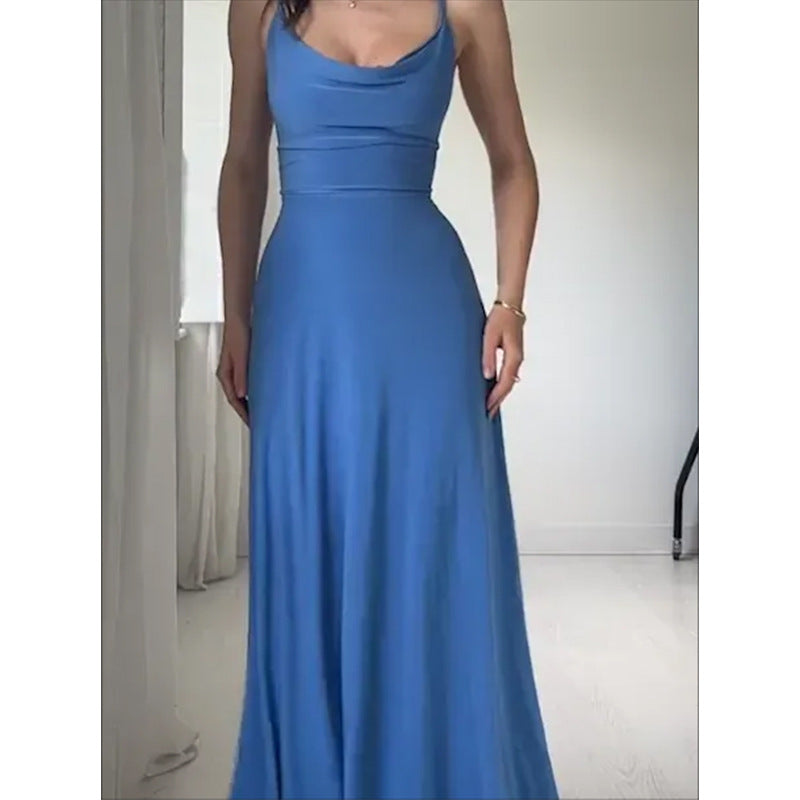 Strappy Solid Color MIDI Dress (BUY 2 FREE SHIPPING)