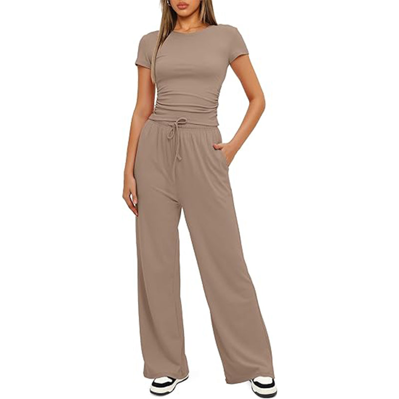 Women's Tops and Wide Leg Pants Sets (BUY 2 FREE SHIPPING)