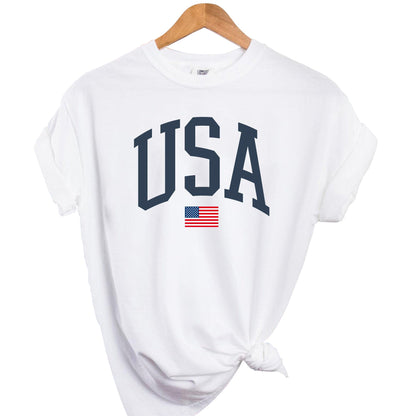 HOT SALE-USA 4th of July Flag Comfort Colors Tee(Buy 3 Free Shipping)