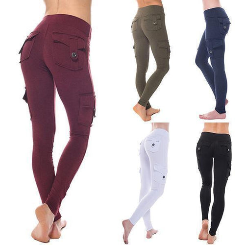 Pockets Stretchy Soft Leggings Yoga Pants