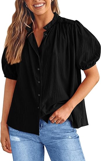 Women's Summer Lantern Sleeve Blouses (BUY 2 FREE SHIPPING)