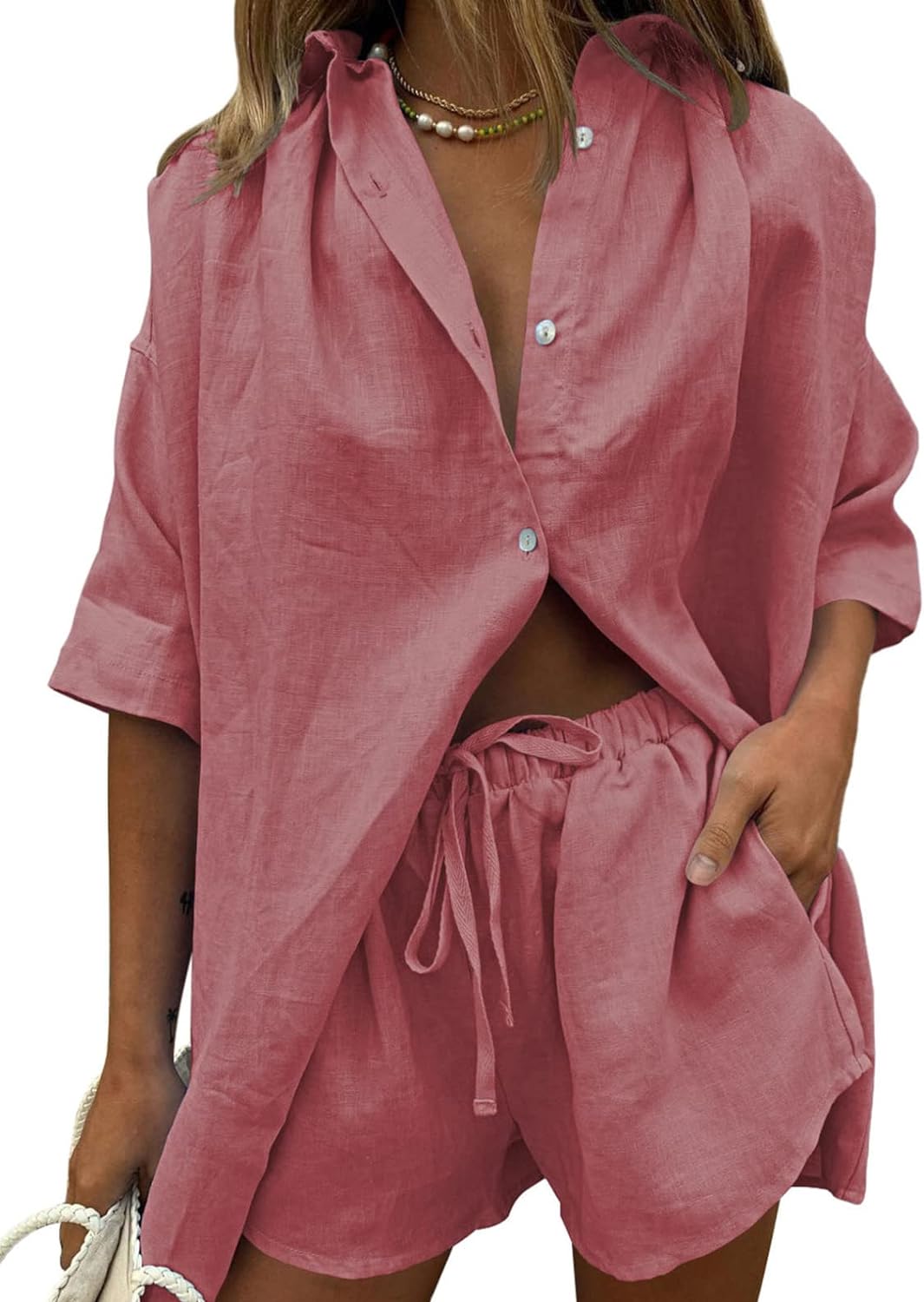 Women's 2 Piece Summer Loungewear Set
