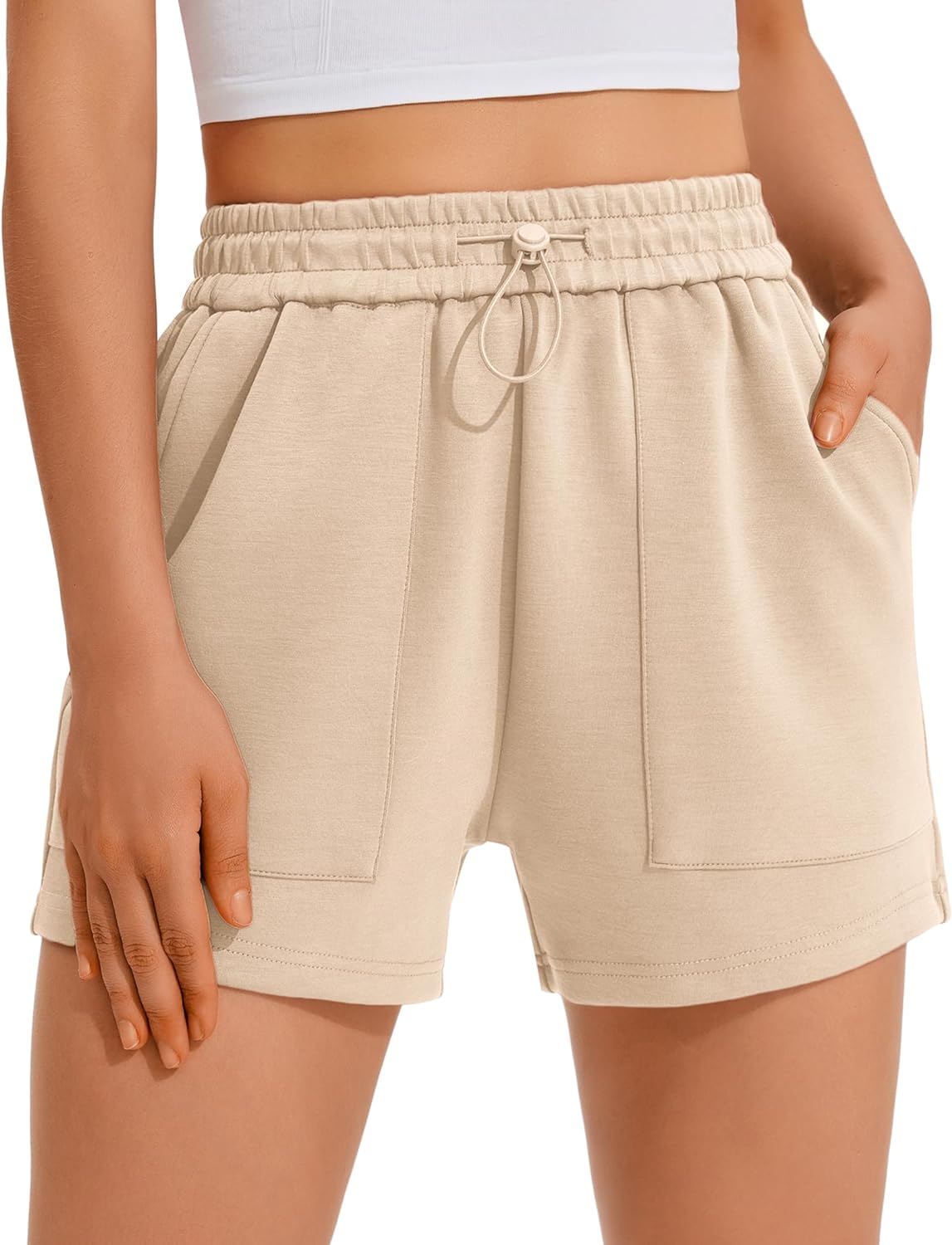 Sweat Shorts for Women Casual Summer Athletic Short （BUY 3 FREE SHIPPING)
