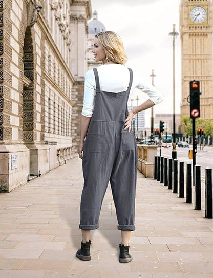 2024 Women's Long Casual Loose Jumpsuits (BUY 2 FREE SHIPPING)