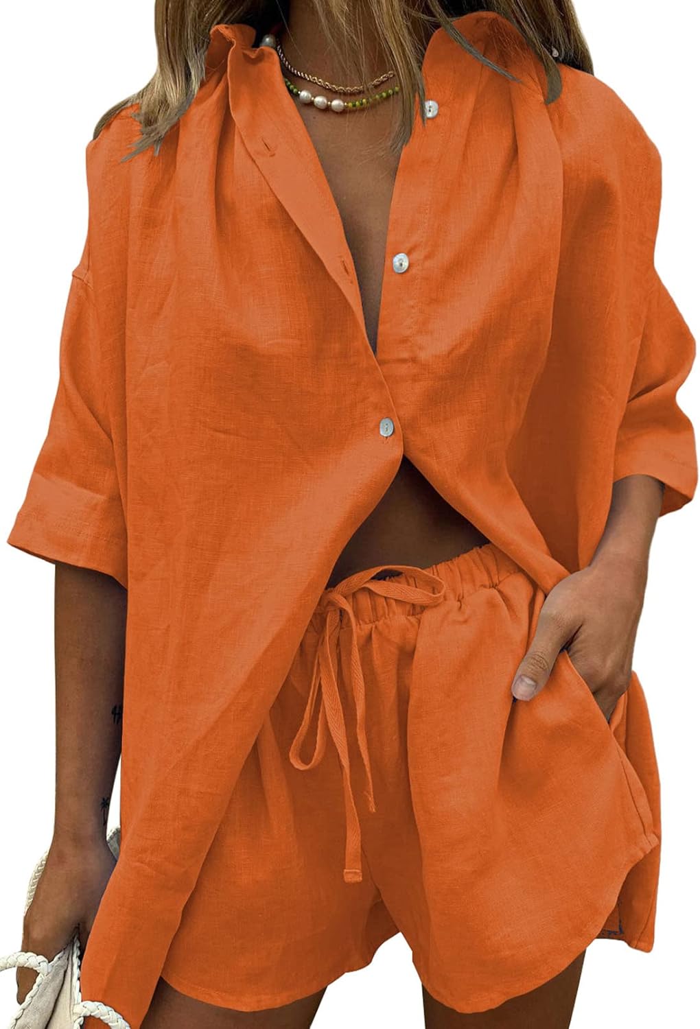 Women's 2 Piece Summer Loungewear Set