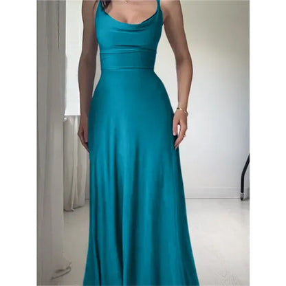 Strappy Solid Color MIDI Dress (BUY 2 FREE SHIPPING)
