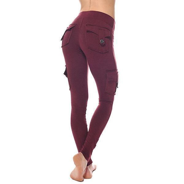 Pockets Stretchy Soft Leggings Yoga Pants