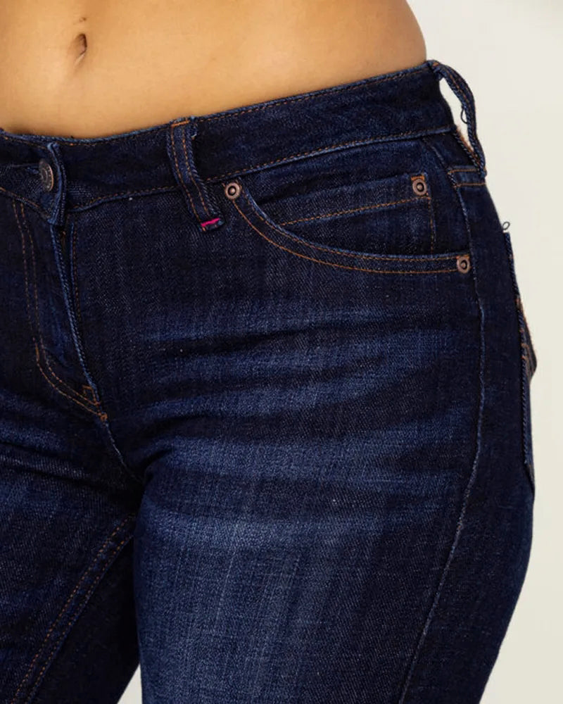 2023 Vintage Mid Waist Flare Jeans