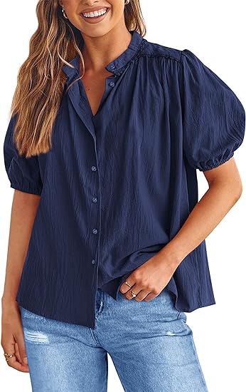 Women's Summer Lantern Sleeve Blouses (BUY 2 FREE SHIPPING)